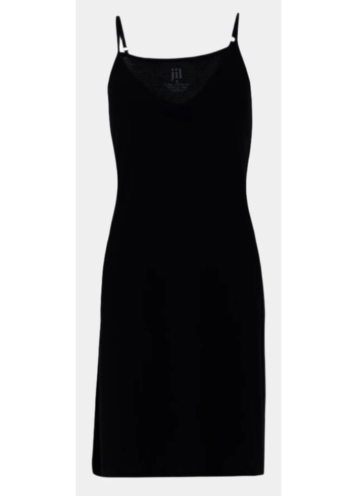 Rochie slip Jil, Neagra, Bumbac, Produs Egiptean