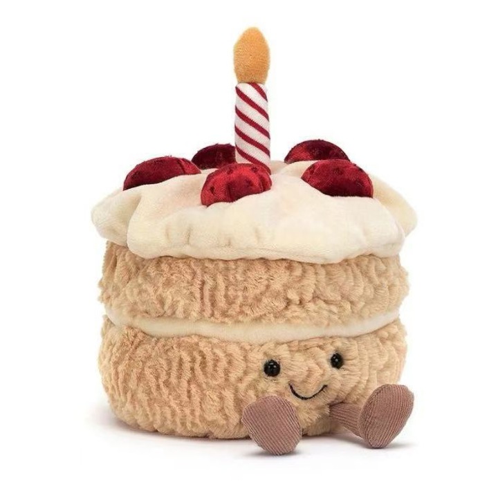 Плюшена играчка, торта за рожден ден