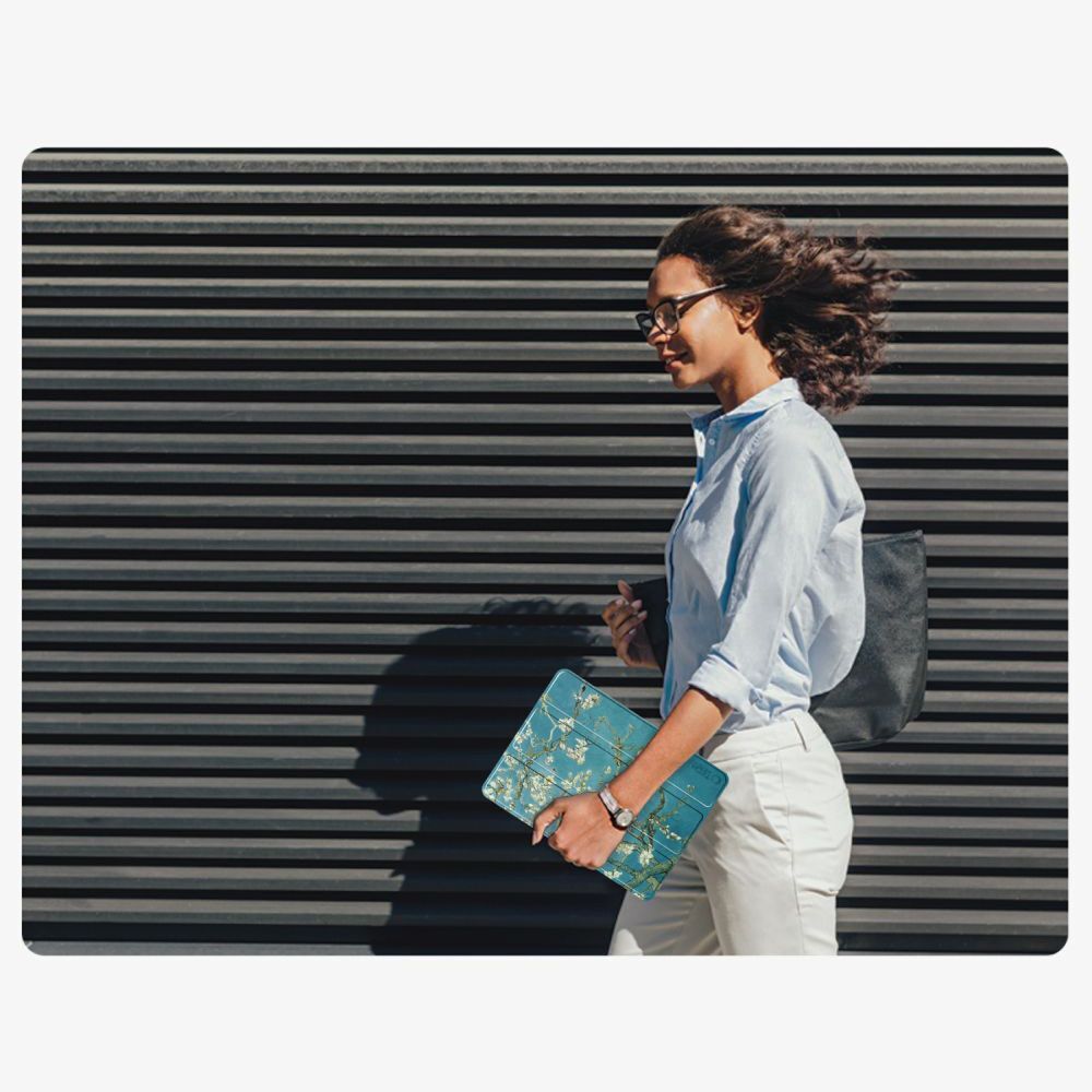 Husă tabletă compatibilă cu Samsung Galaxy Tab A11+ Plus (SM-X310, SM-X236) - Husă tabletă smart Sakura