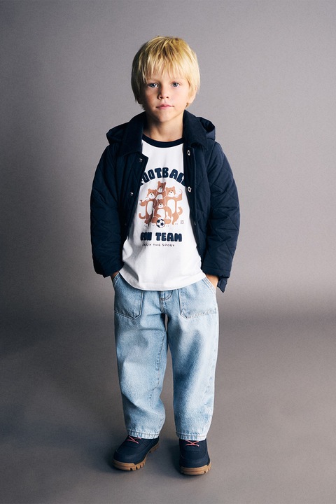 Mango, Blugi drepti cu buzunare, Albastru deschis