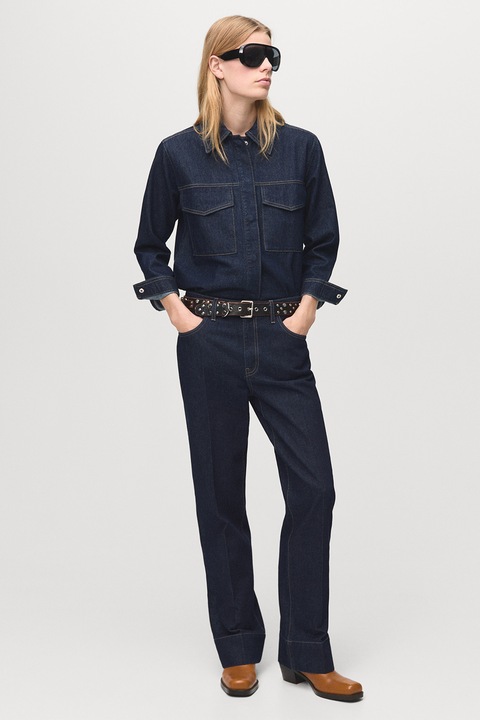 Mango, Blugi drepti, Albastru inchis