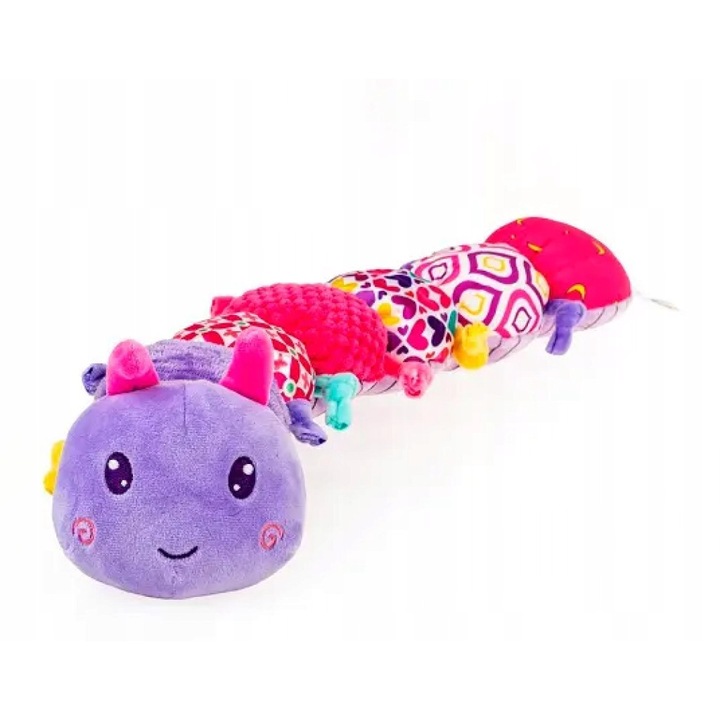 Gargaun Zosia Jolly Baby, jucărie senzorială, ruletă de măsurare 50cm, efecte sonore, multi-color 0-3 luni