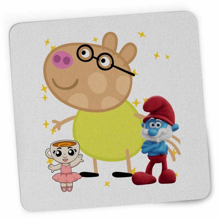 Mousepad Poneiul Pedro Purcelusa Peppa Pig CoolTrend, 21x19cm