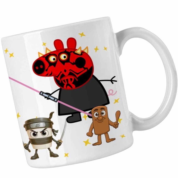 Cana Peppa Star Wars Darth Maul CoolTrend, alba, 330ml