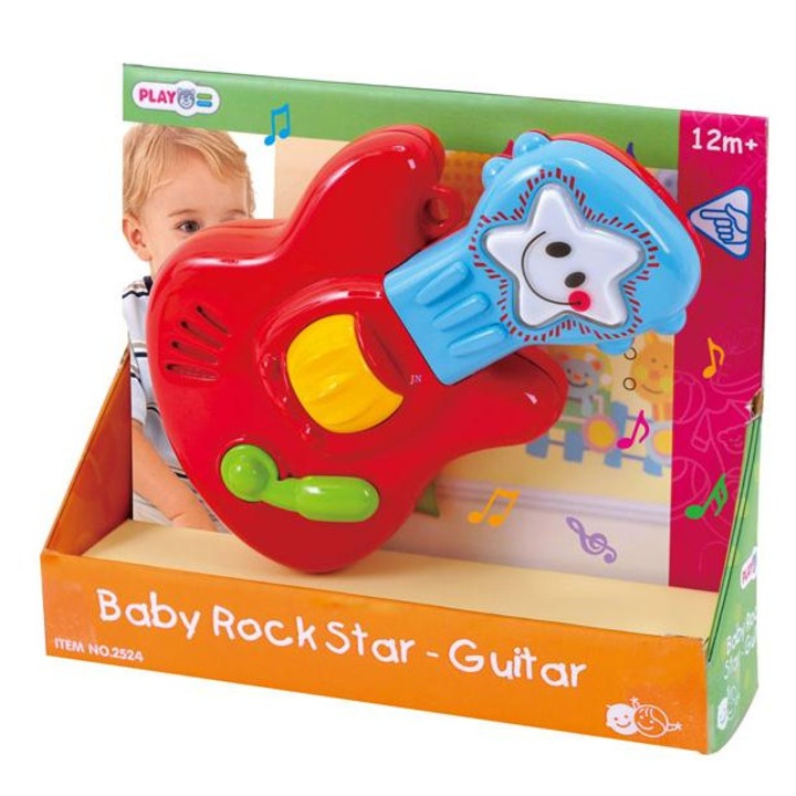 Rocksztár gitár bébijáték - Playgo