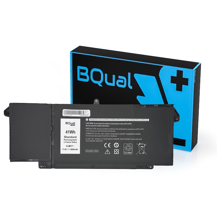 BQual PRO 3600mAh 11.4V laptop akkumulátor Dell Latitude 5320 7320 7420 kompatibilis