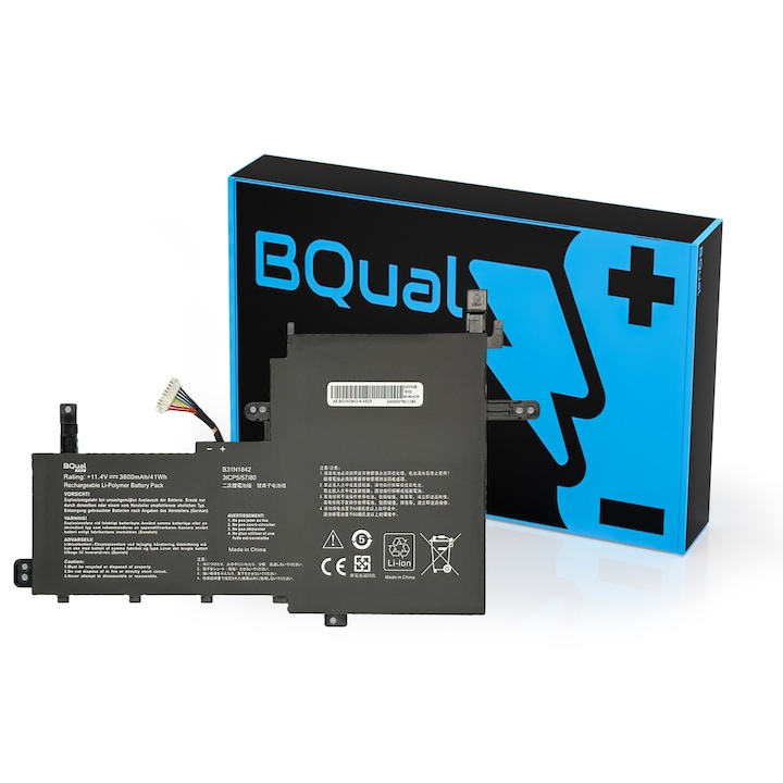 Baterie laptop BQual B31N1842, 3600mAh, 11.4V, pentru Asus VivoBook S15