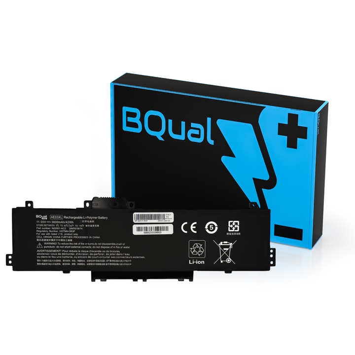 Baterie laptop BQual PRO 3600mAh 11.55V pentru HP 14-EM 14-EP 15-FC 14-EE 15-FD