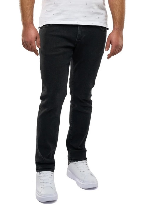 Férfi Slim Fit farmer, Reed, fekete W30