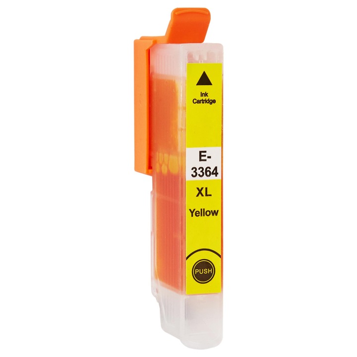 Cartus pentru Epson | C13T02W44010 / 502XL | galben | 12 ml | bulkEP-502XY-1