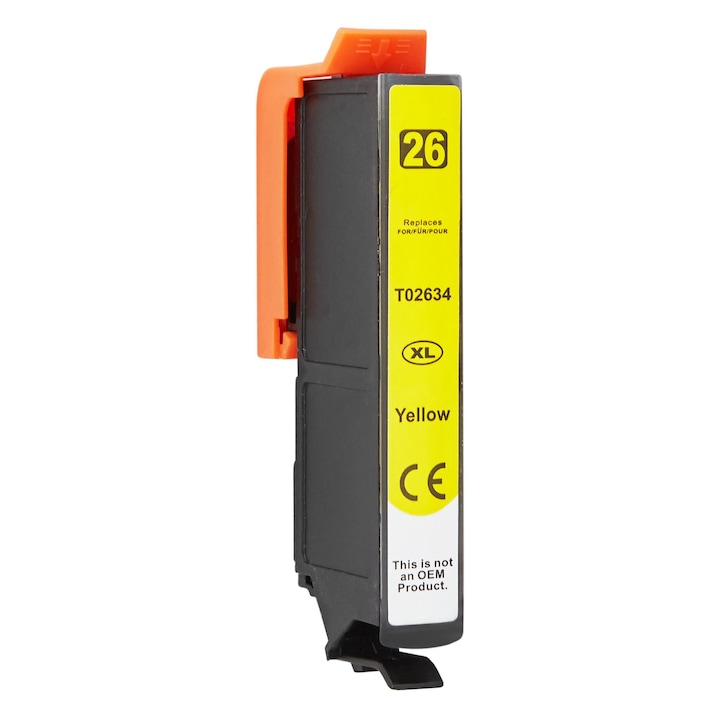 Cartus pentru Epson, C13T26324010 / T2632, cyan, 13 ml