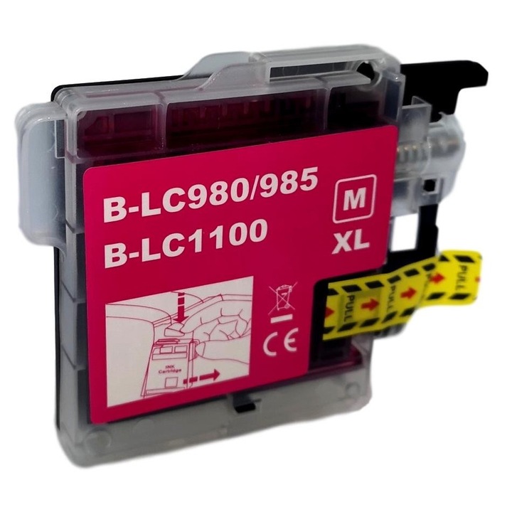 Cartus pentru Brother, LC980M / LC985M / LC1100M, magenta, 12 ml
