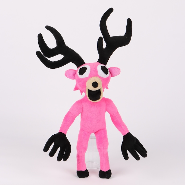 Плюшена играчка елен 99 Nights in the Forest, розова, за момичета