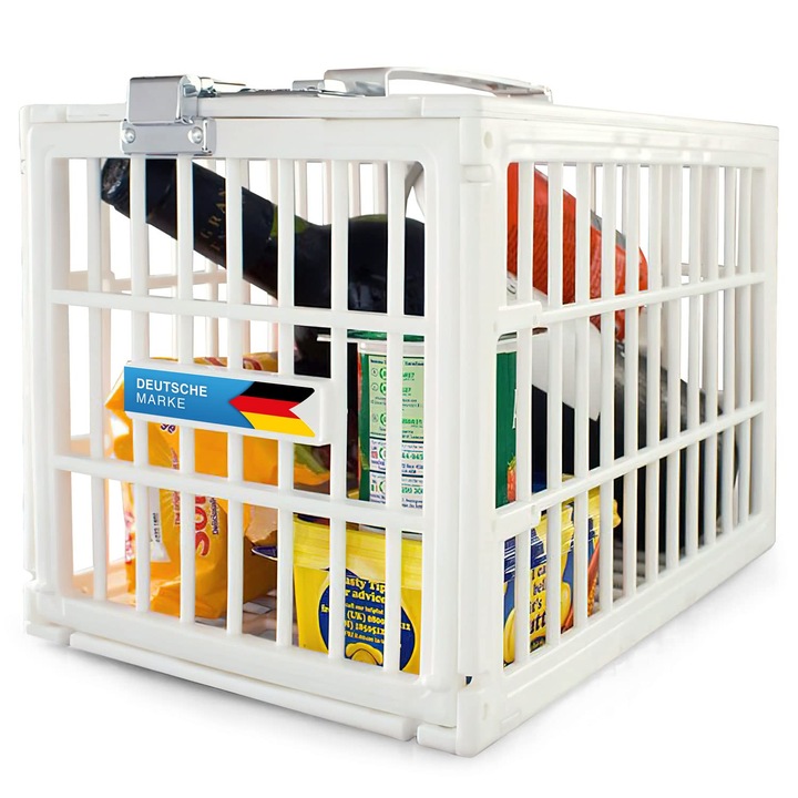 Hűtőláda zárral, Fridge Locker, 10 liter, 2 kg, irodákba, közös lakásokba