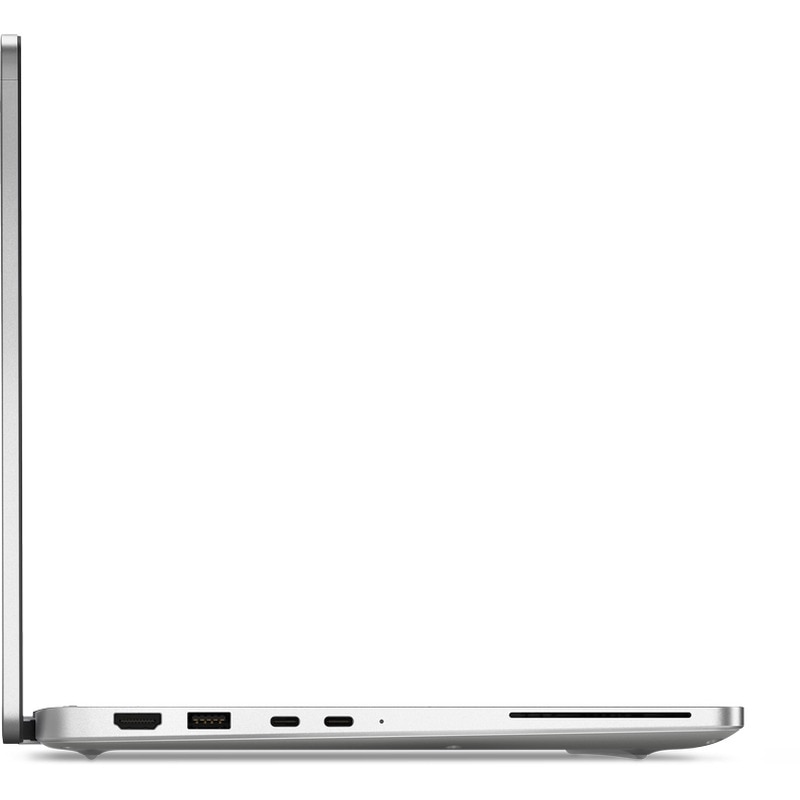 Laptop Dell Pro 13 Plus PB13250 cu procesor Intel Core Ultra 7 265U pana la 5.3GHz, 13.3", FullHD+, 16GB DDR5, 512 GB SSD, Integrated Intel Graphics, Windows 11 Pro, Platinum Silver