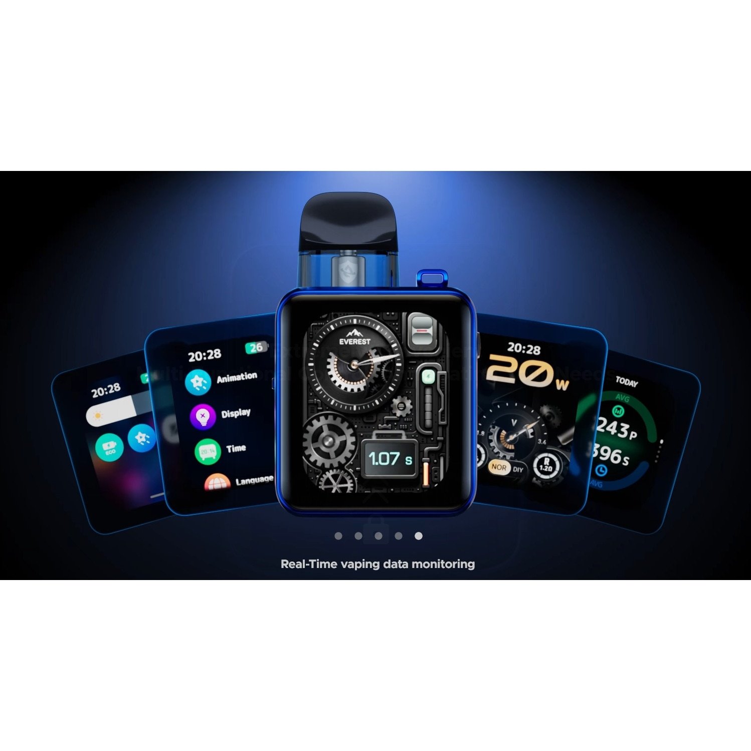 Tigara Electronica Voopoo Argus P3 - Black Leather - eMAG.ro