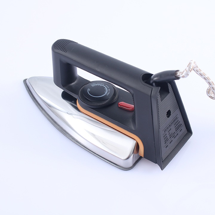 Gőzölős vasaló, Ultrixe, 1000w, 3 sebességes beállítás, Száraz és nedves használat, Fekete