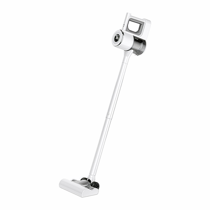 Lingo 3in1 vezeték nélküli porszívó, 15KPa, 140W, fehér, 880ML, 30 perc üzemidő