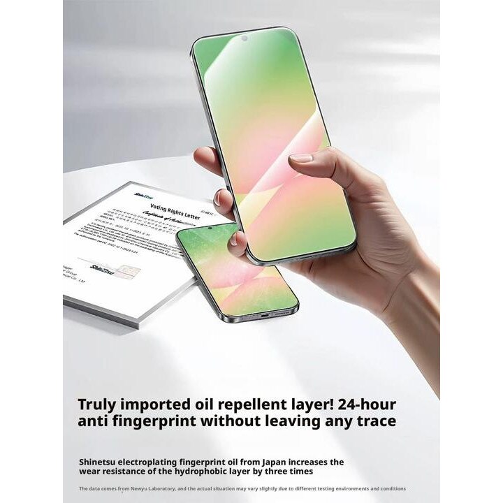 Protectie de ecran din sticla securizata HD fara margini pentru Galaxy A56 (rezistenta la explozii)