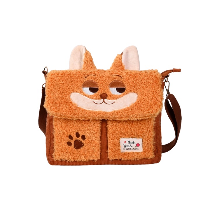 Válltáska, 29x10x25cm, narancssárga