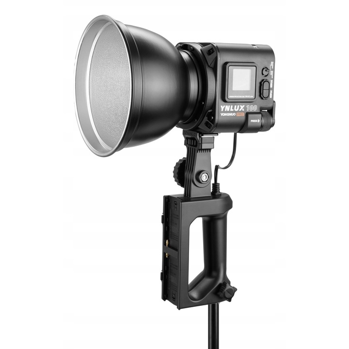 Yongnuo LUX100 Pro 120W LED lámpa, 2700K-6500K, Bowens foglalat, hordtáska mellékelve
