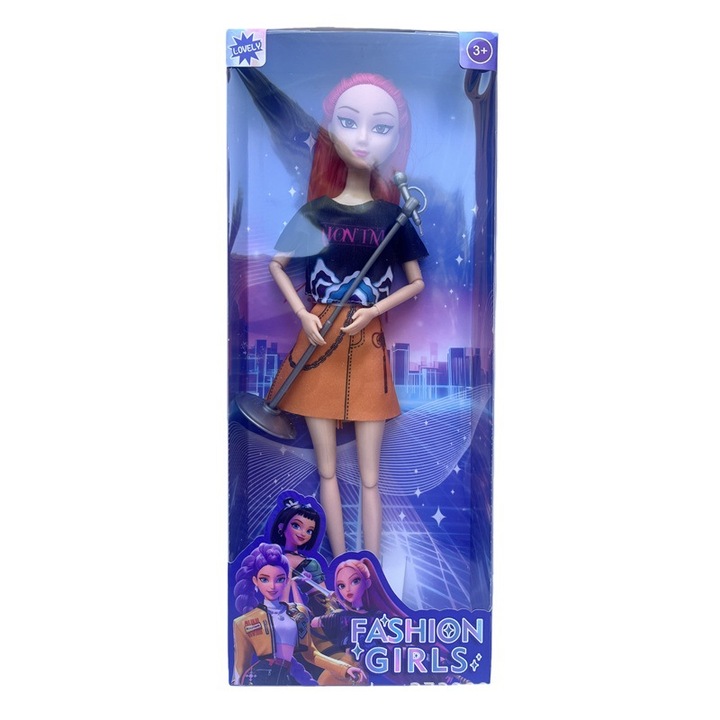 K-POP фигурка Mi Lashou с музикални инструменти