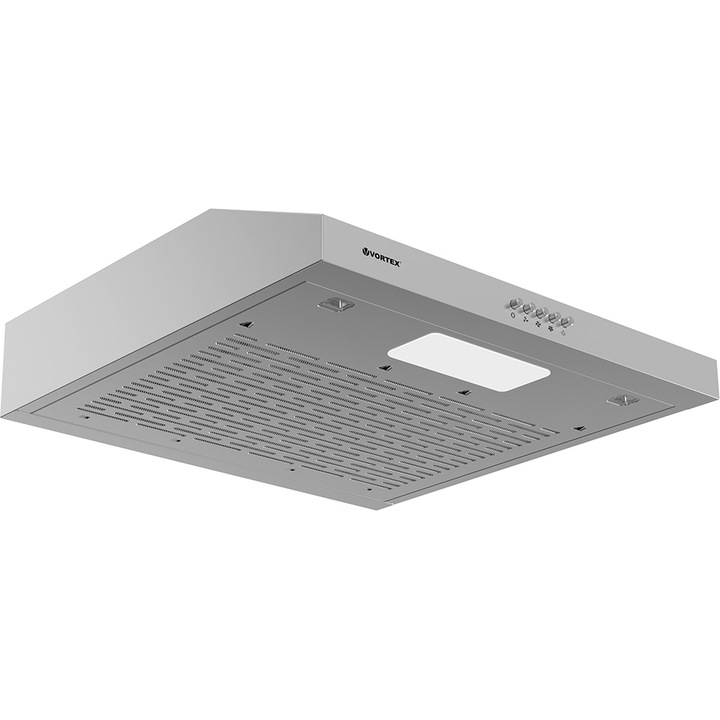 Hagyományos páraelszívó VORTEX VHTS501SS01S, 1 motor, 214 m3/h, L 50 cm, inox
