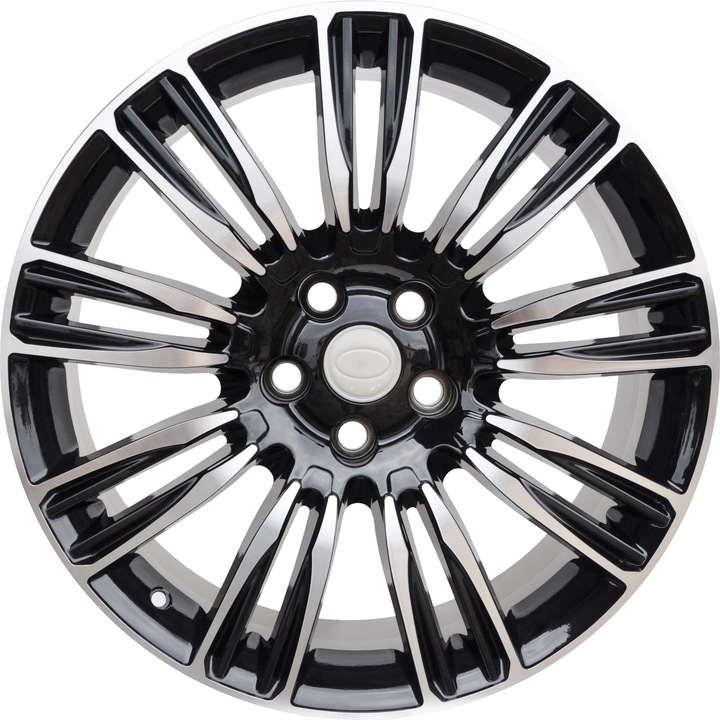 Set (4 bucati) jante 136 22x9.5 5x120 ET42 - MB - lustruit + negru