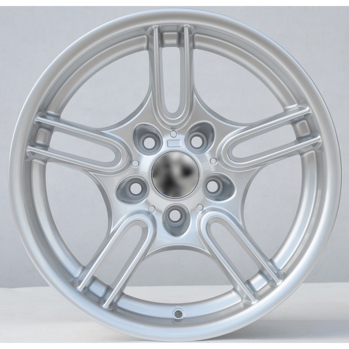 Set 4 jante PDW 5477 17x8 5x120 ET20 - argintiu