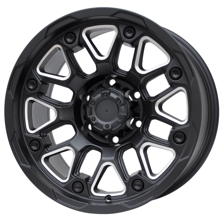 Set (4 bucati) jante FBX155 17x9 6x139.7 ET0 - BL - black