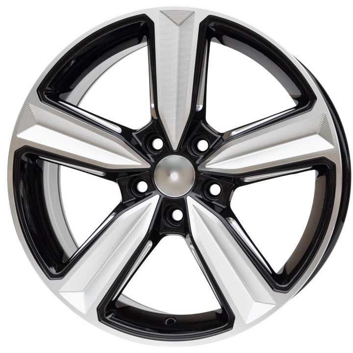 Set (4 bucati) jante 5470/057 17x7.5 5x112 ET35 - MBPC - machined black