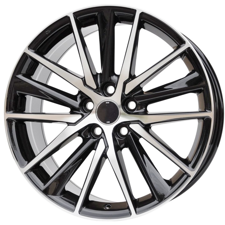 Set (4 bucati) jante FBX224 19x8 5x114.3 ET40 - MBPC - machined black