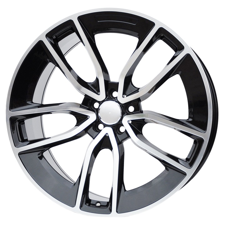 Set (4 bucati) jante 5949 22x10/11 5x112 ET46 - MBPC - machined black