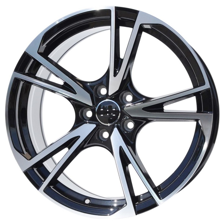 Set (4 bucati) jante 5642 19x8.5 5x112 ET35 - MB - lustruit + negru