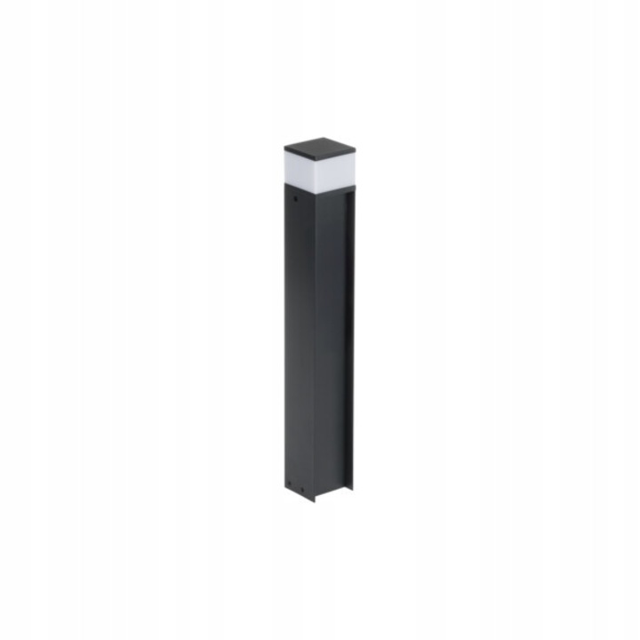 Lampa de gradina KANLUX DASTEN 50 B, negru, 50cm, priza 230V, LED interschimbabil