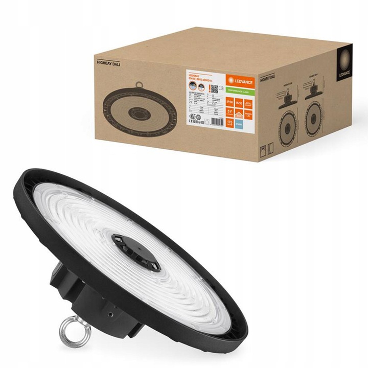 Lampa LED High Bay 200W, 35000lm, 6500K, IP66, IK10