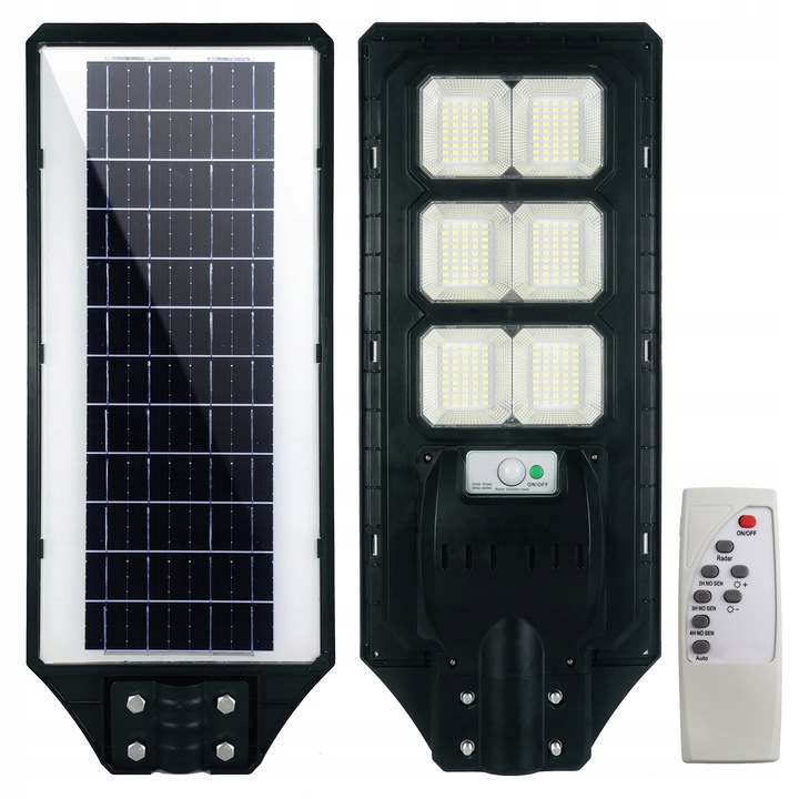 Lampa stradală solară LED 300W, MasterLED, 4200 lm, senzor de mișcare, IP65