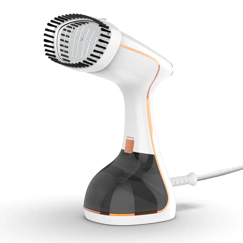 Aparat de calcat vertical cu abur, Ultrixe, Cu Afisaj Digital, 1780W, Rezervor Detasabil 320ml, Abur variabil 21g/min, 3 Niveluri Reglabile, Utilizare Umeda si Uscata, Compact, Alb