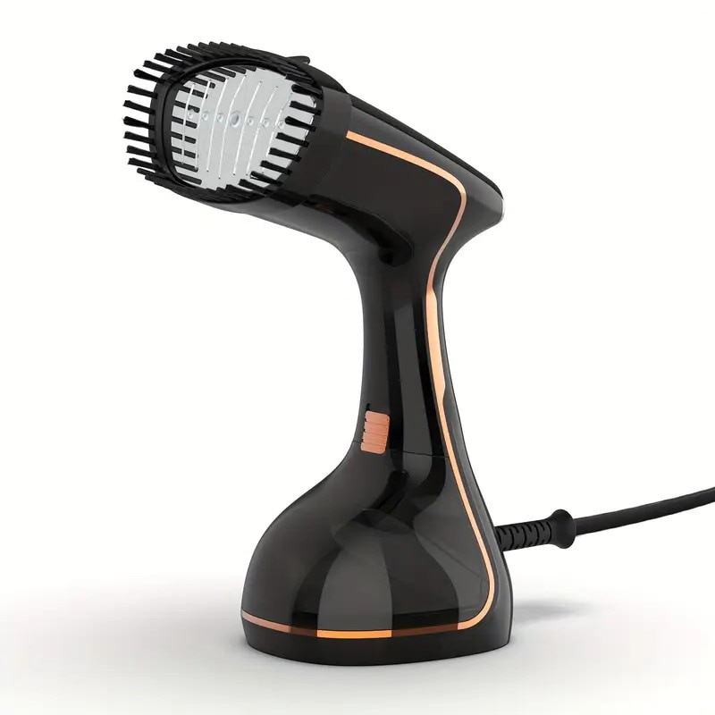 Aparat de calcat vertical cu abur, Ultrixe, Cu Afisaj Digital, 1780W, Rezervor Detasabil 320ml, Abur variabil 21g/min, 3 Niveluri Reglabile, Utilizare Umeda si Uscata, Compact, Negru