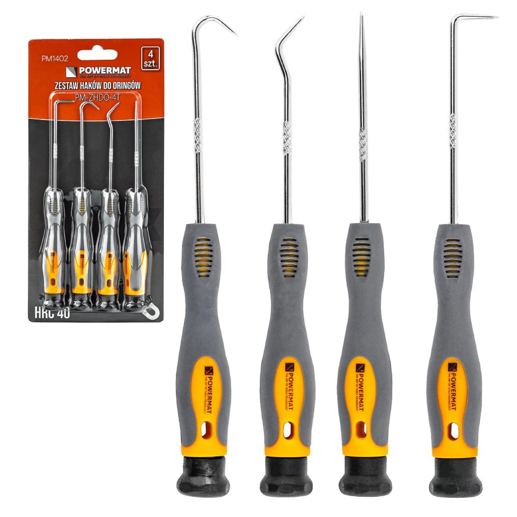 Set surubelnite pentru garnituri PM-ZHDO-4T, 4 bucati, Powermat