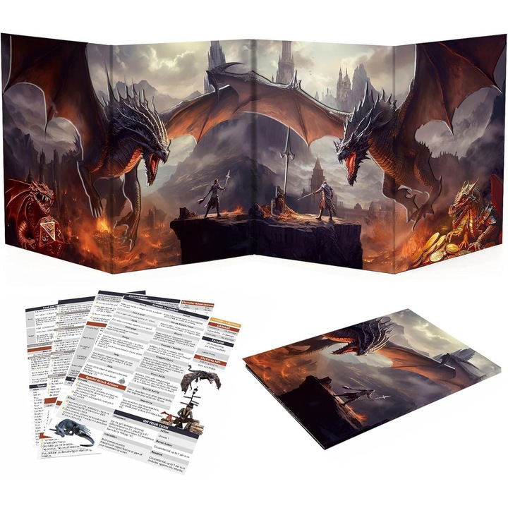 Dungeons and Dragons képernyő, Haxtec, TTRPG kiegészítők, DM-eknek