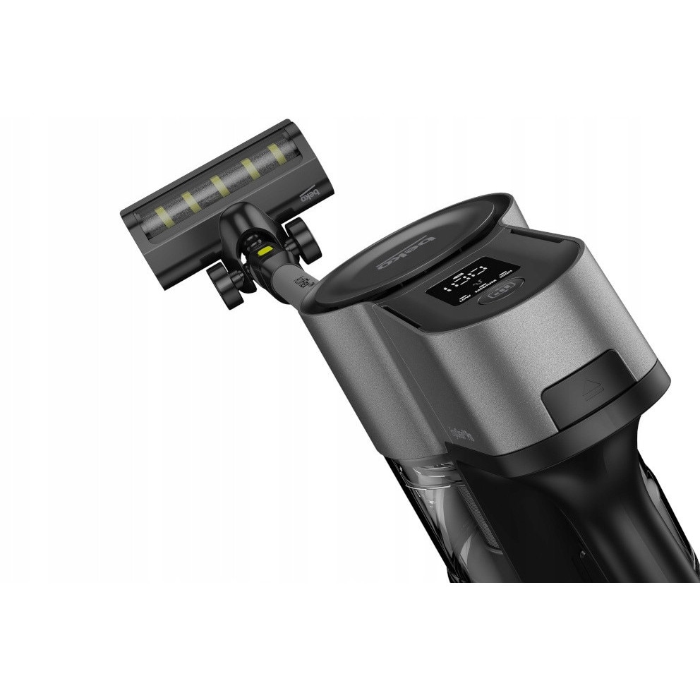 Aspirator Vertical BEKO ErgoClean PRO VRT84225VI, 0.55l, 25.2V, Autonomie Maxima 45 min, Negru-Gri