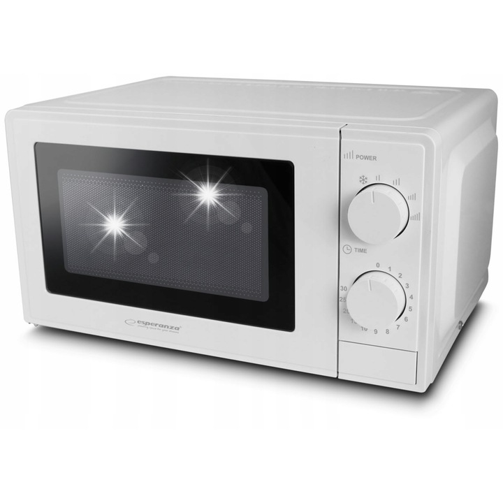 Cuptor cu microunde Esperanza ESTOFADO, 20L, 700W, alb, 446x336x243mm