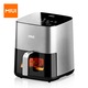 Friteuza cu aer cald MIUI 1450W 5L, fara ulei, control tactil, fara BPA, temperatura 200C