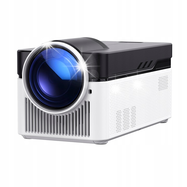 Цифров проектор Magcubic с ултракъсо фокусно разстояние 0.6:1, 2160 лумена, 1080P, Android 11, WiFi 6, пълен комплект