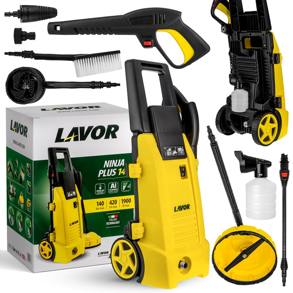 Aparat de spalat cu presiune Lavor NINJA PLUS, 1900W, 140-225 bar