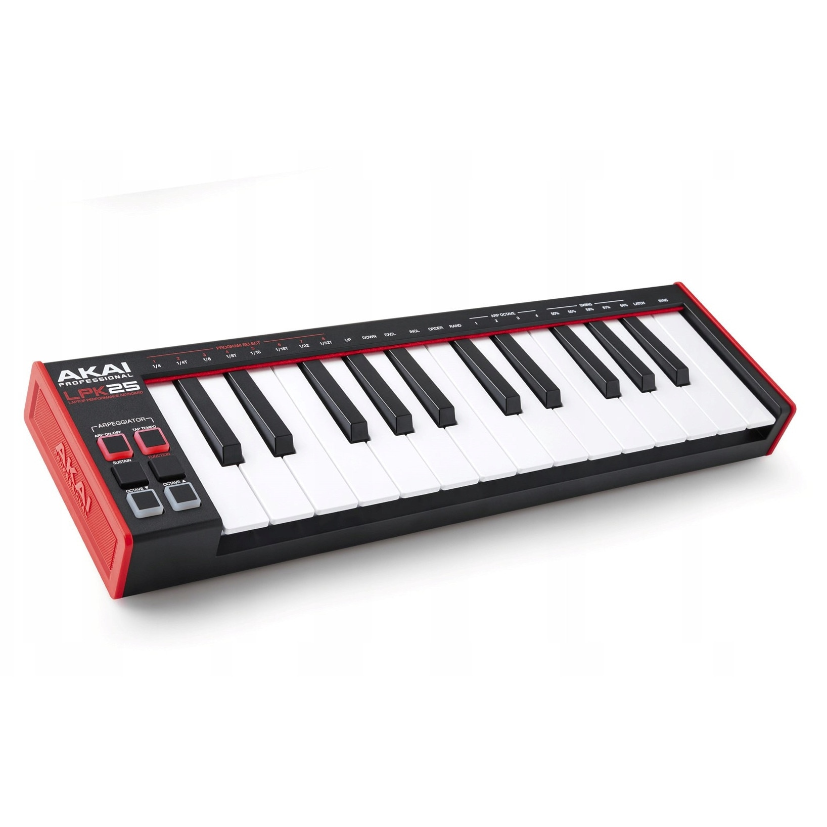Klaviatura MIDI USB AKAI LPK25 MK2, 25 clape, arpeggiator, negru