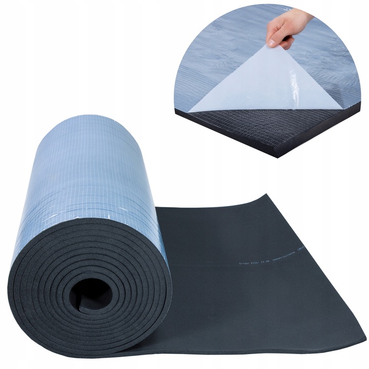 Mata Izolatoare Bitmat K13s, autocolanta, fonoabsorbanta, 8m2, 13mm grosime, rezistenta la umiditate