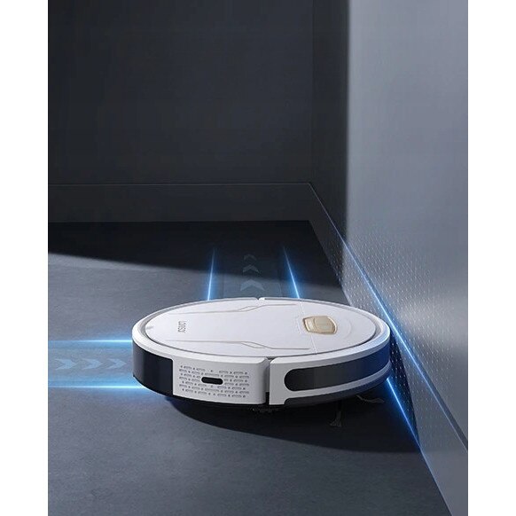 Aspirator robot Laresar Evol 3s 3 in 1, 4000Pa, WiFi, alb, set complet