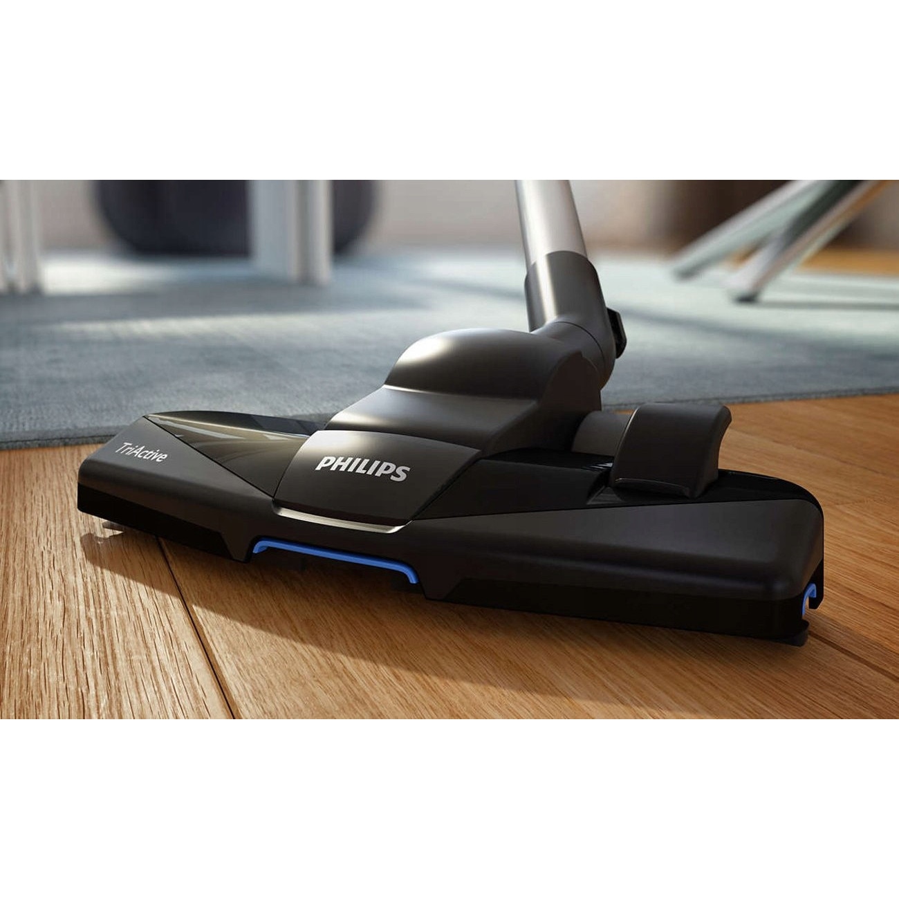 Aspirator fara sac Philips PowerPro Compact, 900 W, tehnologie PowerCyclone 5, violet, 1,5 l, 23,8x28,5x40,6 cm